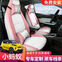 Applicable chery small ants EQ1 seat cover full-round cushion eq1 change decoration special steam saddle chair cover
