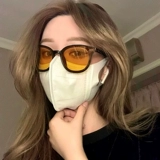 Солнцезащитные очки, желтый чай на солнечной энергии, коллекция 2022, изысканный стиль, популярно в интернете, по фигуре