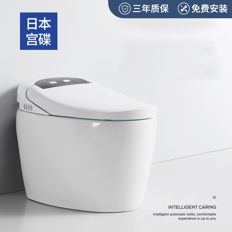 Japanese Palace disc SMART TOILET INTEGRATED MULTIFUNCTION INSTANT DRYING TOILET BOWL AUTOMATIC FLUSHING COLOR TOILET BOWL