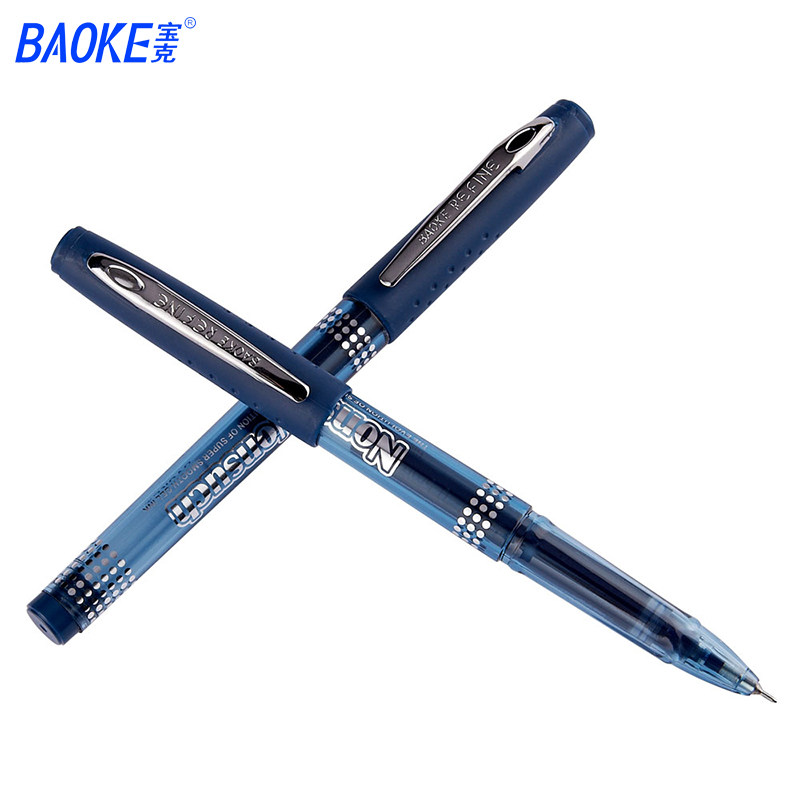 Baoke PC988 gel pen doctor prescription pen blue black refill Gel pen 0 5mm water-based pen stationery supplies