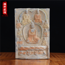 Antique brick sculpture film Making Anti-Play CollectorsBook frame parts Book frame CraftsHotel Soft Decoration