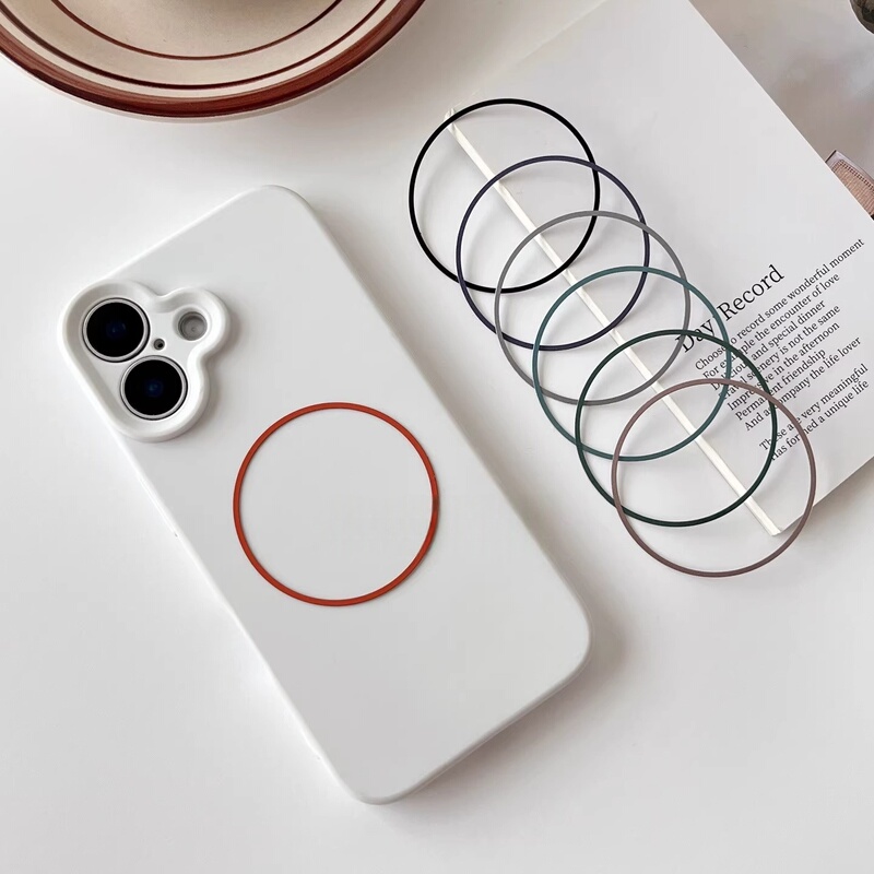 Ultra-Thin Magsafe Magnetic Ring Iron Sheet Adhesive Universal Mobile Phone Back Sticker Wireless Charging Magnetic Ring Accessory Ultra-Thin Magsafe Magnetic Ring Iron Sheet Adhesive Universal Mobile Phone Back Sticker Wireless Charging Magnetic Ring Accessory