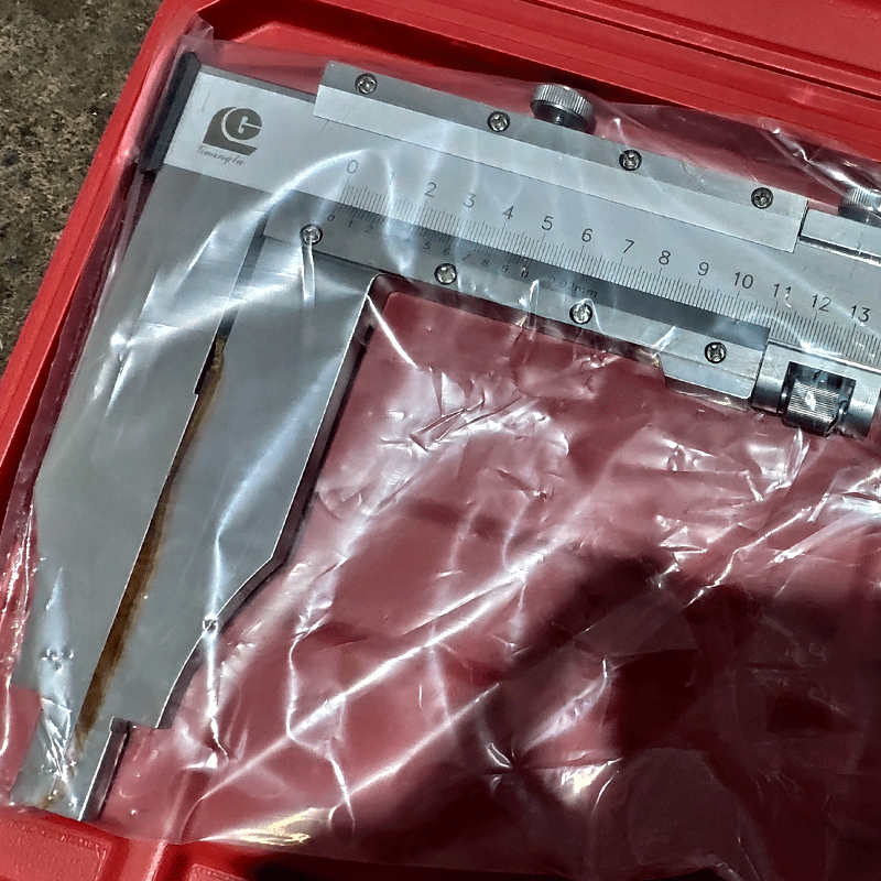 Guilin Guanglu vernier caliper 0-500mm stainless steel caliper 0-600mm1 meter high-precision industrial grade