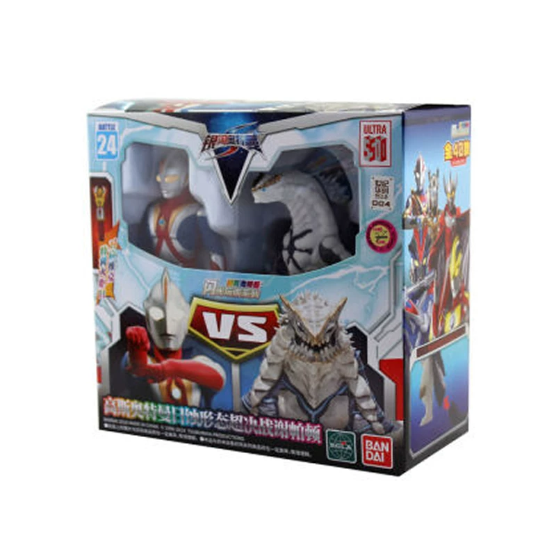Bandai, Ultra, Ultraman Tiga, monster, set, minifigure