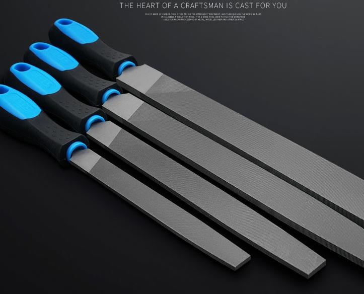 File, fitter, frustration knife, metal carpentry, grinding tool, round file, flat file, flat file, semi-circular triangle