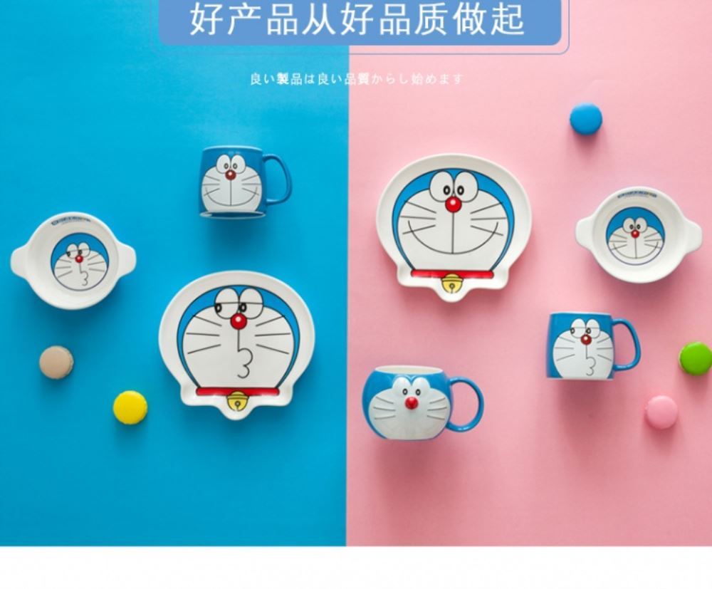 Choi pomelo ding duo the when the cat A dream cartoon ceramic cups with cover cup express keller of milk cup