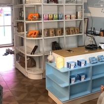 Mother and baby storeshelf display cabinet toy shelf milk powder display rack free design pregnant baby shop childrens snack shelves