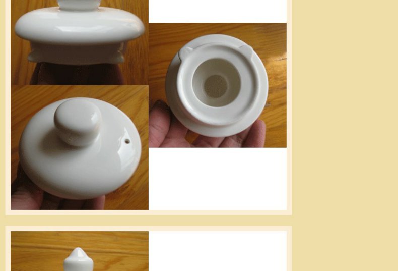 Rushed to percussive drill teapot cover lid ceramic accessories cold hot lid kettle lid joker style specifications