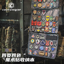 Emerson Emersongear Velcro Storage Extra Large Magic Felt Morale Badge Storage Book