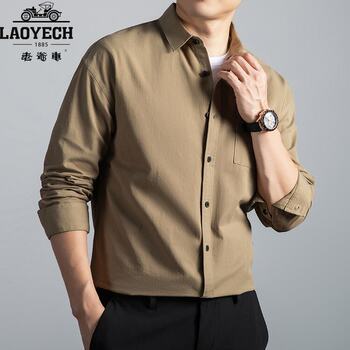 Classic car cotton shirt men's long sleeve 2