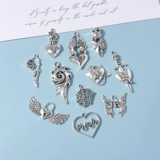 Ретро аксессуар в форме сердца, модные аксессуары в стиле хип-хоп, готик