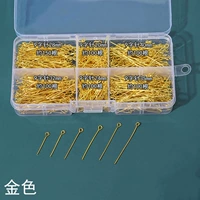 9-характерная игла Золотая набор ящика