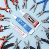 Ювелирное украшение ручной работы, клей, плоскогубцы, «сделай сам»