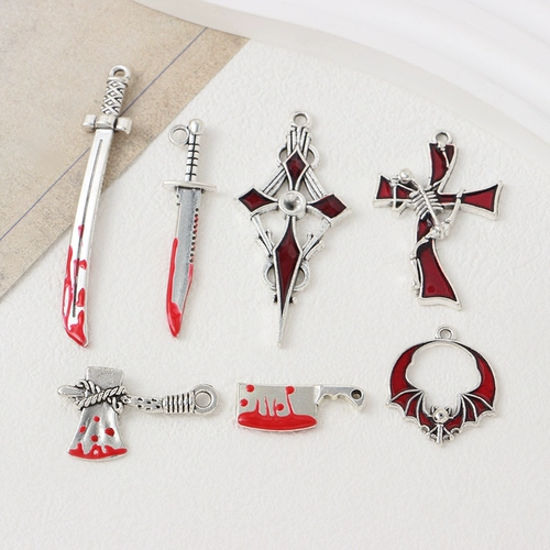 Ретро металлическая подвеска, аксессуар, аксессуары, xэллоуин