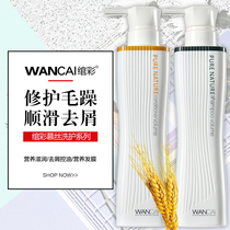  Colorful mousse Moisturizing Shampoo Anti-dandruff oil control anti-itching wheat protein nutrition hair mask Conditioner wash and care set