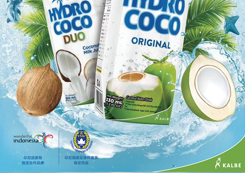 hydrococo 海多可可 印尼进口椰子水 330ml*12支 轻断食饮料 图2