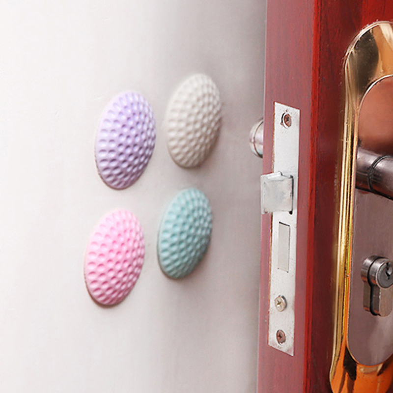   Door rear door handle Anti-collision cushion Silicone Fridge Door Lock Kowtowing To Wall Protective Sleeve Household Suction Cup Silent