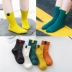 Vớ trẻ em cotton 1-3-5-7-9 tuổi Tất nam nữ tất trong ống mỏng mùa xuân và mùa thu đông