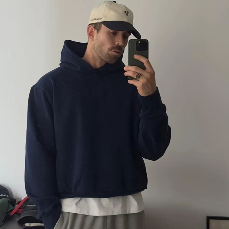 American Style 600g Heavyweight Hooded Sweatshirt with Fleece for Men, 2025 Autumn and Winter Cleanfit Thick and Wide Sports Hoodie American Style 600g Heavyweight Hooded Sweatshirt with Fleece for Men, 2025 Autumn and Winter Cleanfit Thick and Wide Sports Hoodie