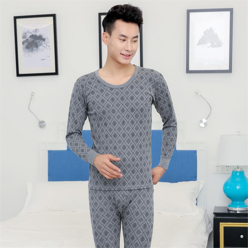 Mùa xuân và mùa thu quần mens bông cotton cha ấm bottomunderwear quần thiết mỏng trung niên già.