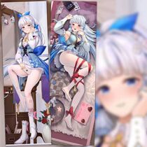 Genshin Impact Kamisato Ayaka life-size pillow anime two-dimensional peripheral cute long pillow large thickened pillow