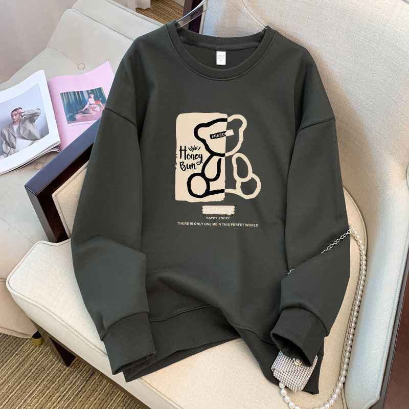 Pregnancy women's clothing and clothing Korean version loose and casual big code fashion 100 hitch jacket with long and velvety thickened autumn and winter tide-Taobao