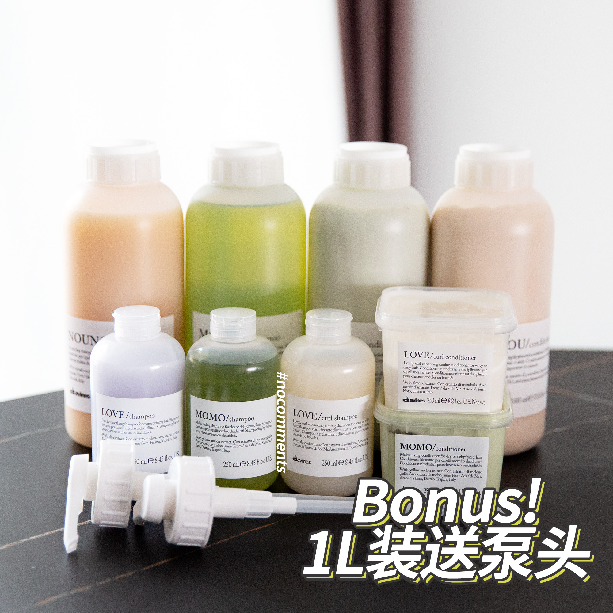 True love Davines David Nice Mediterranean foam NuNewNewwash shampoo amomo nounou