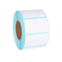 Three-proof thermal self-adhesive milk tea shop label printing paper clothing store bar code paper 40*70*80*30