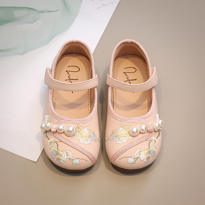 Girls' Shoes Shoes for Han Chinese Clothing Kids Horse-Face Skirt Shoes Spring & Fall National Style Shoes Small Leather Shoes Chinese Ancient Style — 3