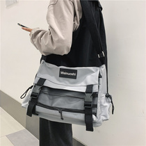 Day Ensemble Tooling Bag Large Capacity Diagonal Satchel Men Students Street Personality Tide Card Functioning Single Shoulder Bag Casual Satchel