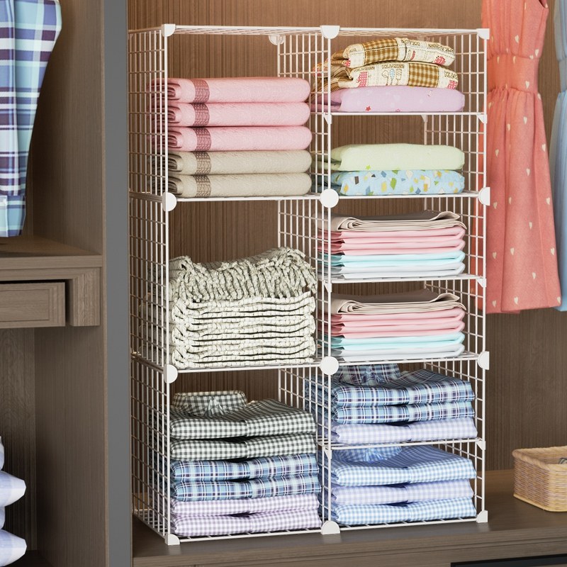 Clothing Classification Artificial Collection of Divide Household Wardrobe Clothing Category Category Lazy Folder Plate