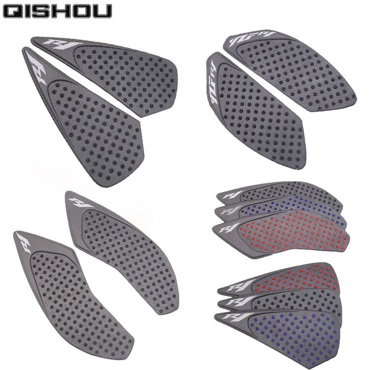Applicable Yamaha R1 YZF-R1 R1M 04-19 R1M years modified tank sticker anti-slip patch tank side sticker-Taobao