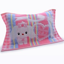 Two dress pure cotton pillow towels pair thickened with soft absorbent not dropping color pillow towels Back to the Affordable Clothing
