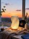 Scandinavian Bedroom Bedside Table Lamp ins Romantic Decoration Wedding Room Creative Simple Atmosphere Japanese Style Bed and Breakfast Night Light