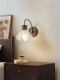 Flower Wall Lamp French Retro Living Room Background Wall Lamp 2026 New Petal Design Bedroom Bedside Decorative Lamp