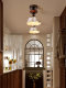 French-Style Minimalist Small Ceiling Light for Corridor and Entrance, Eye-Friendly Vintage Style, 2026 New Model, Full Spectrum Eye Protection