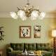 Petal Chandelier French Chandelier Designer Art Design Living Room Lamp Retro Romantic Warm Flower Decorative Lighting Fixtures