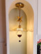 French-Style Vintage Restaurant Bar Chandelier, Retro Creative Corridor Light, High-End Bedroom Entryway Cabinet Eye-Protection Chandelier