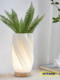 Log-Style Breeze Cream Bedroom Bedside Table Lamp ins Romantic Decorative Eye-Protection Touch Dimming Sensor Bedside Lamp
