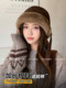 Northeast Cold-Proof Fur-Lined Hat for Women, Winter Fleece-Lined Thickened Warm Cotton Hat, Cycling Ear-Protecting Plush Lei Feng Hat