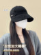Zhao Lusi Style Hat for Women, Autumn and Winter Bucket Hat, Suitable for Large Head Circumference and Round Face, Versatile and Face-Slimming Baseball Cap