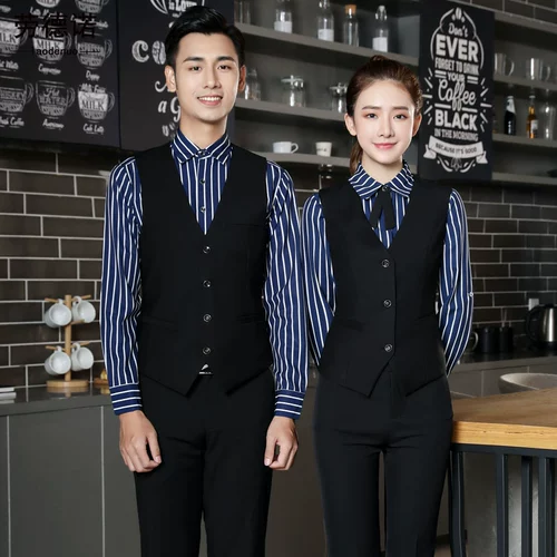 Услуги рабочих рабочих услуг Осень и зимняя -Женская отель отель Catering Hotel Western Restaurant Hot Pot Workers and Finorm Men