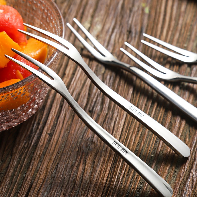 304 stainless steel fork Western fork dessert steak fork salad fork fruit fork household adult children's fork