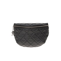 Second-hand CHANEL Chanel 95 new womens black leather waist bag