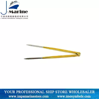 Chart two angle gauge chart gauge 170200MM Marine copper gauge 371012 3 copper drawing circle