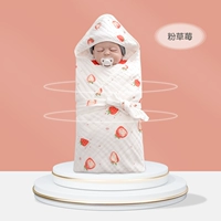 6 -layer хлопчатобумажная пряжа [можно использовать в качестве полотенца для ванны, Список сумки] Порошковая клубника