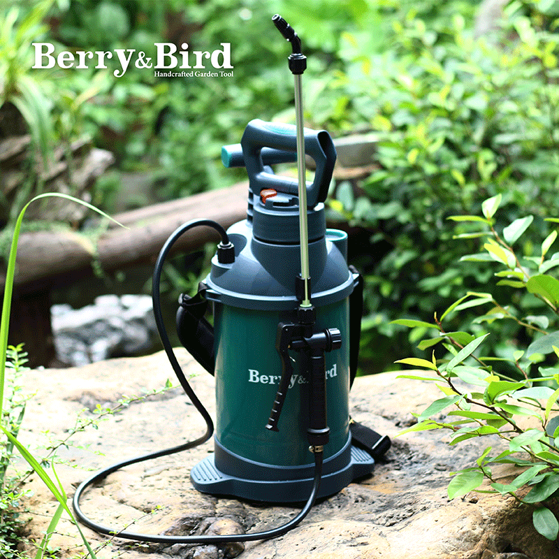 BerryBird spray pot Home air pressure Pesticide Nebulizer High Pressure Disinfection Manual Watering Watering 5L