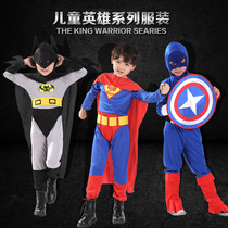 Wan Halloween Kindergarten Performance Costume Spider-Man Superman United States Long Pirate Vampire Characters Play Out