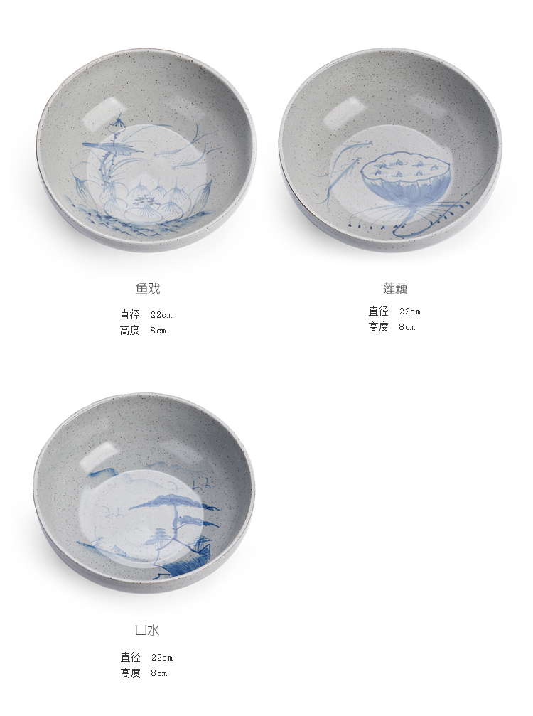 Kung fu tea tea with parts hand - made officer ceramic creative tea wash to wash to size ceramic cup for wash tank tea