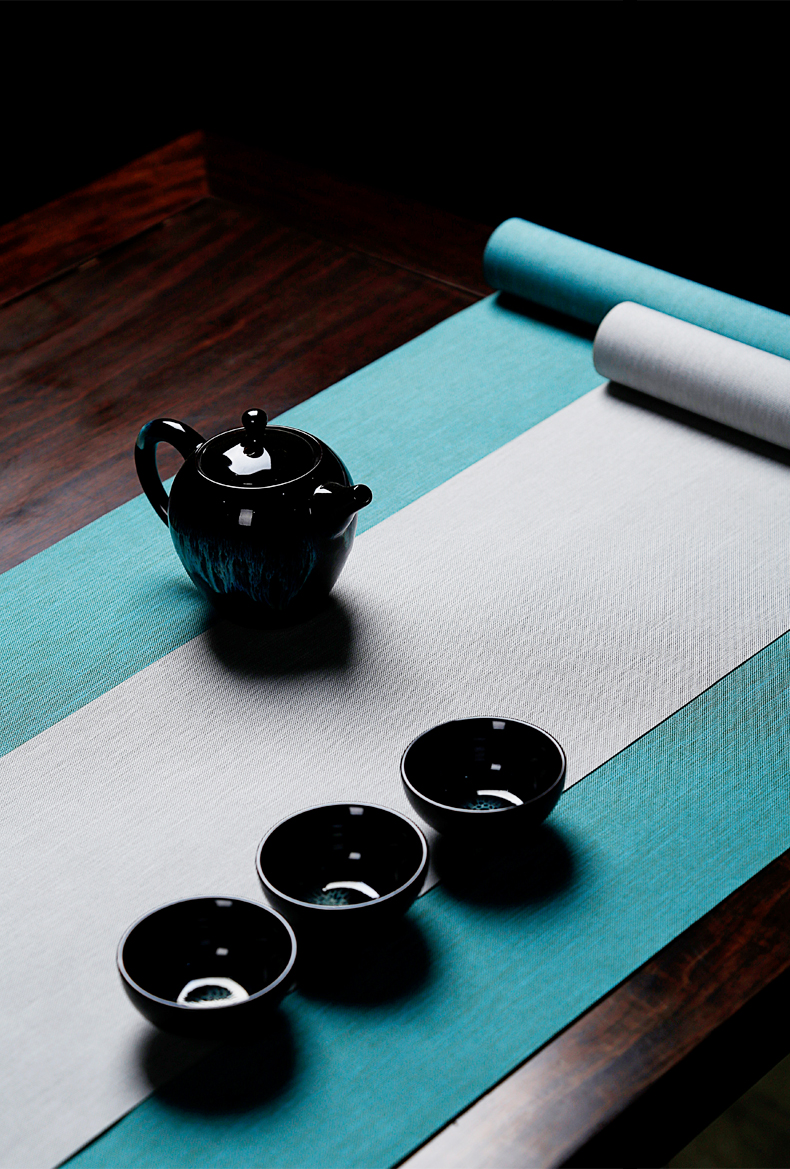 Tea sets accessories Japanese Tea table linen table flag of Chinese style table mat Tea Tea cloth art Tea zen Tea tray MATS